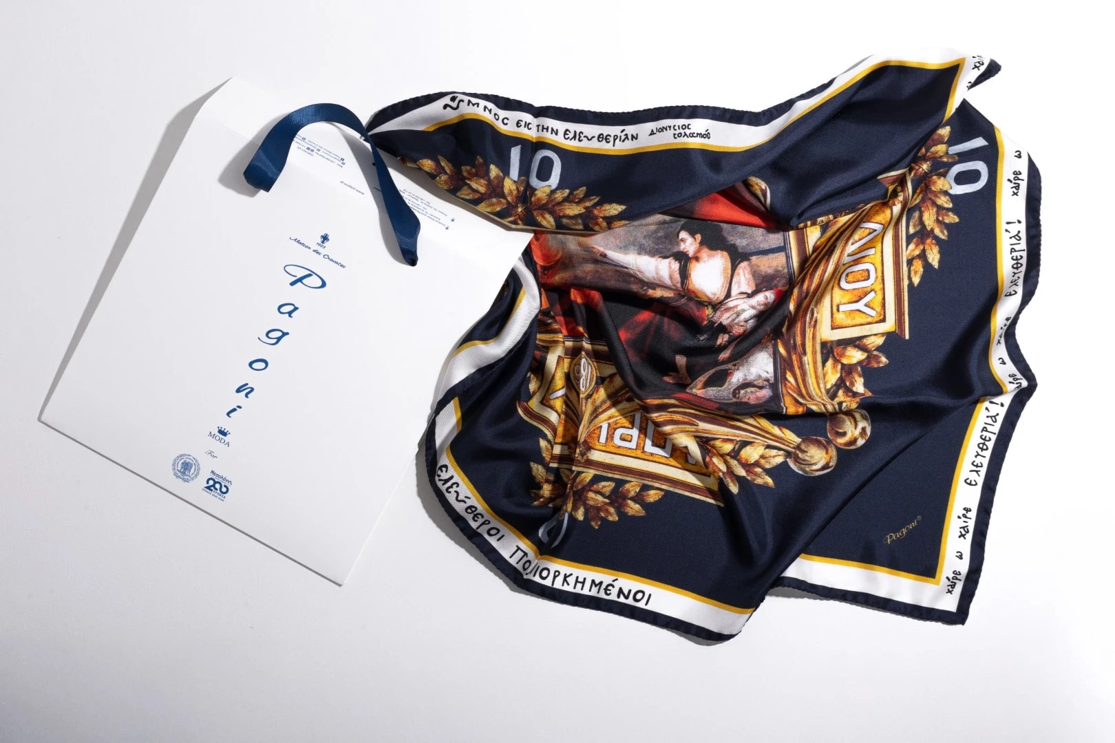 Η Pagoni Maison des Cravates δημιουργεί για τα 200 χρόνια από την Έξοδο του Μεσολογγίου