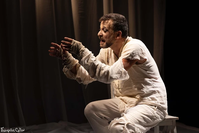 Κοιμωμένος Χαλεπάς, Ο Σαλός Άγιος