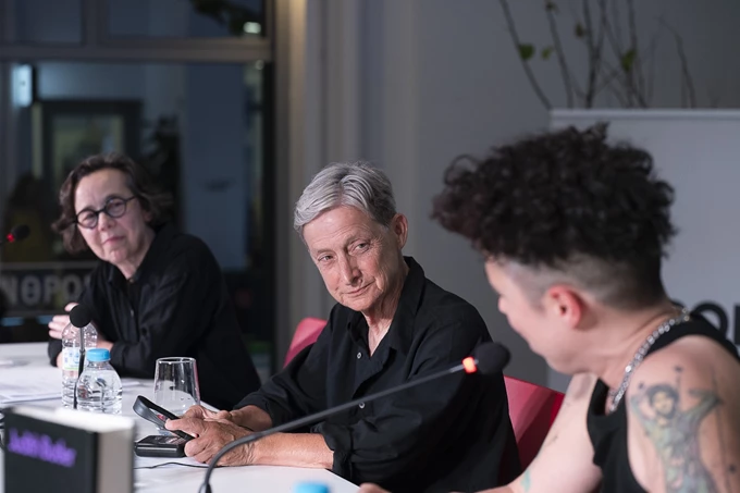 Judith BUTLER / Τζούντιθ Μπάτλερ ομιλία Ποιός φοβάται το φύλο; Δημοτική Αγορά Κυψέλης