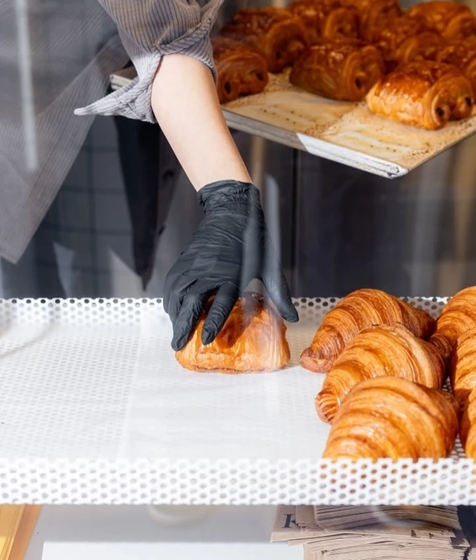 Τα κρουασάν στο Kora Bakery