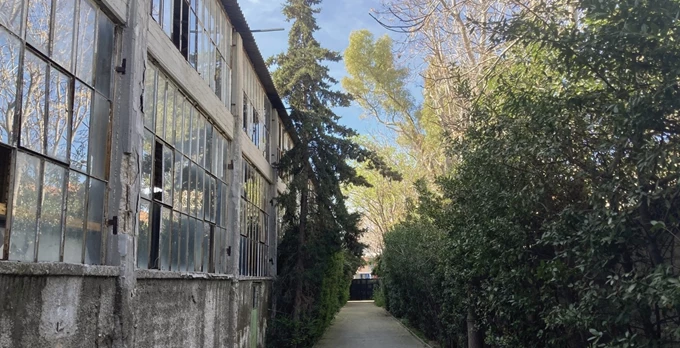 Πειραιώς 260 Υφιστάμενη κατάσταση του Κτηρίου Γ. Δυτική όψη