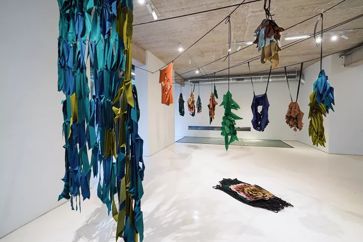 Ντόρα Οικονόμου: &quot;Hosts and Parasites&quot;, 2025 (άποψη εγκατάστασης). Ευγενική παραχώρηση Dio Horia Gallery