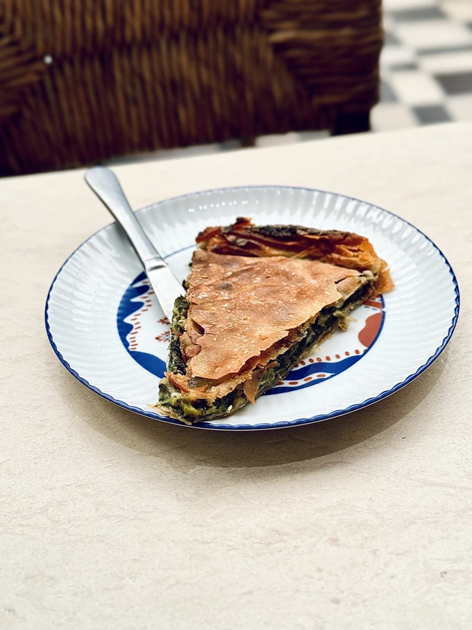 Η πίτα ημέρας στο Cinapos