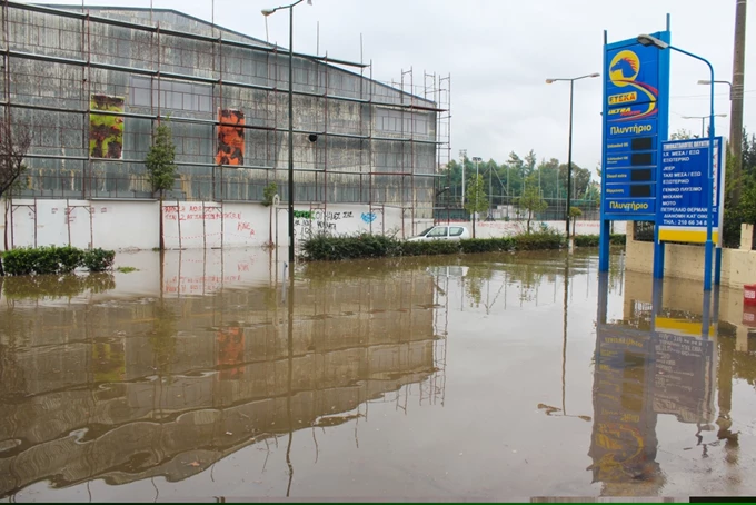 πλημμύρες στην Αθήνα