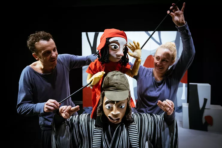 Η Κοκκινοσκουφίτσα στο δάσος των παραμυθιών