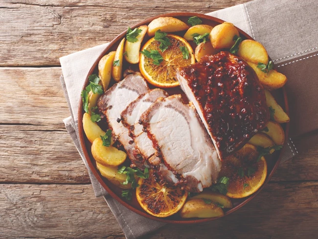 Χοιρινό με πορτοκάλι