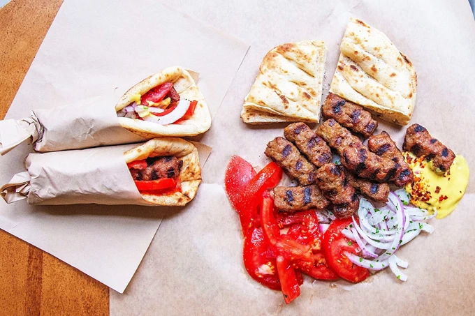 Σουβλάκια Βόλβη στη Βαρβάκειο