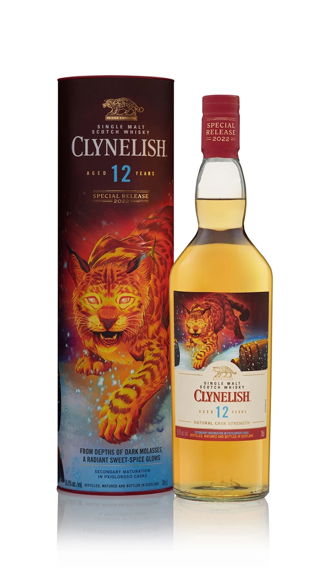 Clynelish 12 Yrs Old – The Wild Cats Golden Gaze