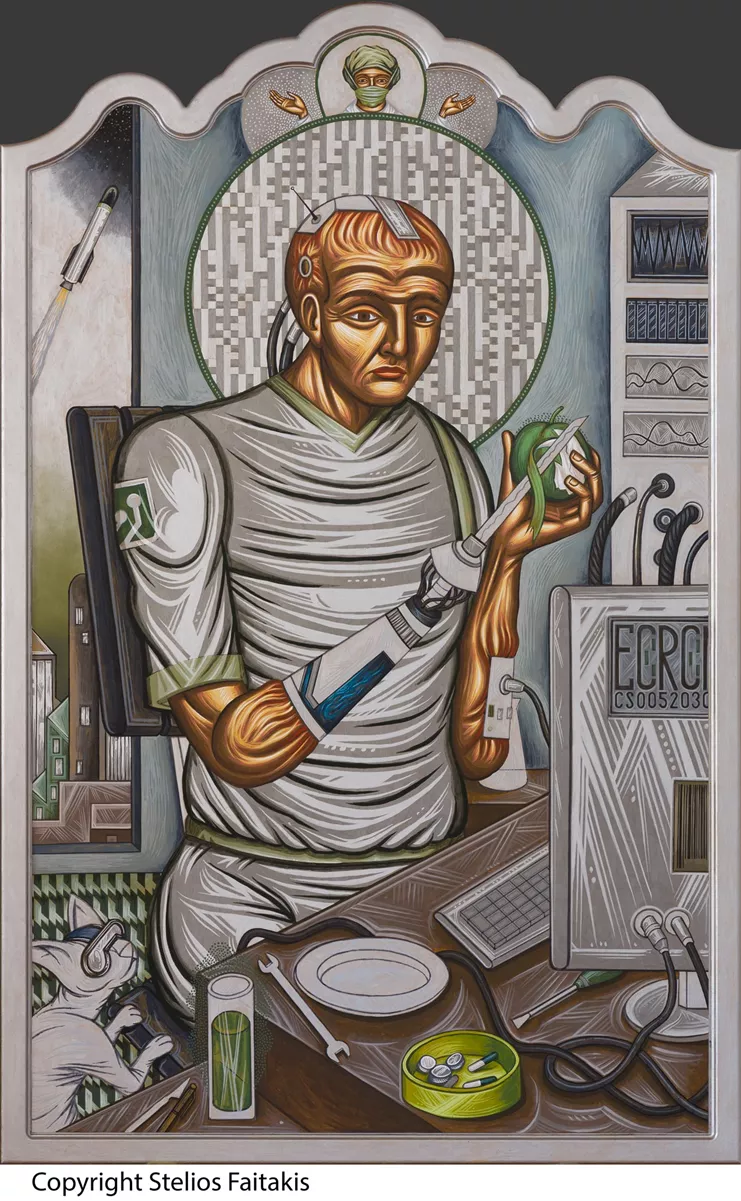 Στέλιος Φαϊτάκης Αναβαθμισμένος 2022 160x100cm