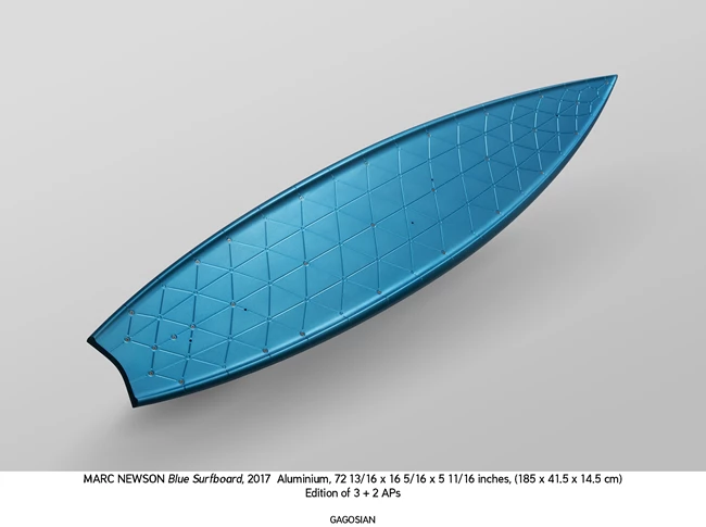 Marc Newson Blue Surfboard