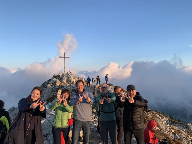 Sunrise Hike - Val di Fiemme ITALY welfie