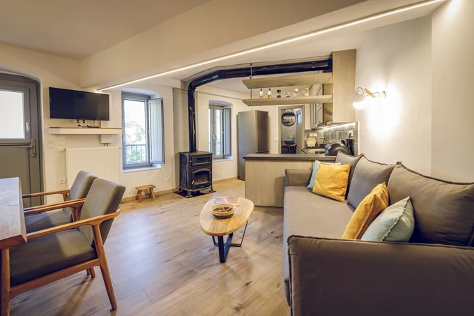 Γκιλέρι Ορεινή Αρκαδία Διακοπές Φθινόπωρο Λαγκάδια ξενώνας κατοικίες