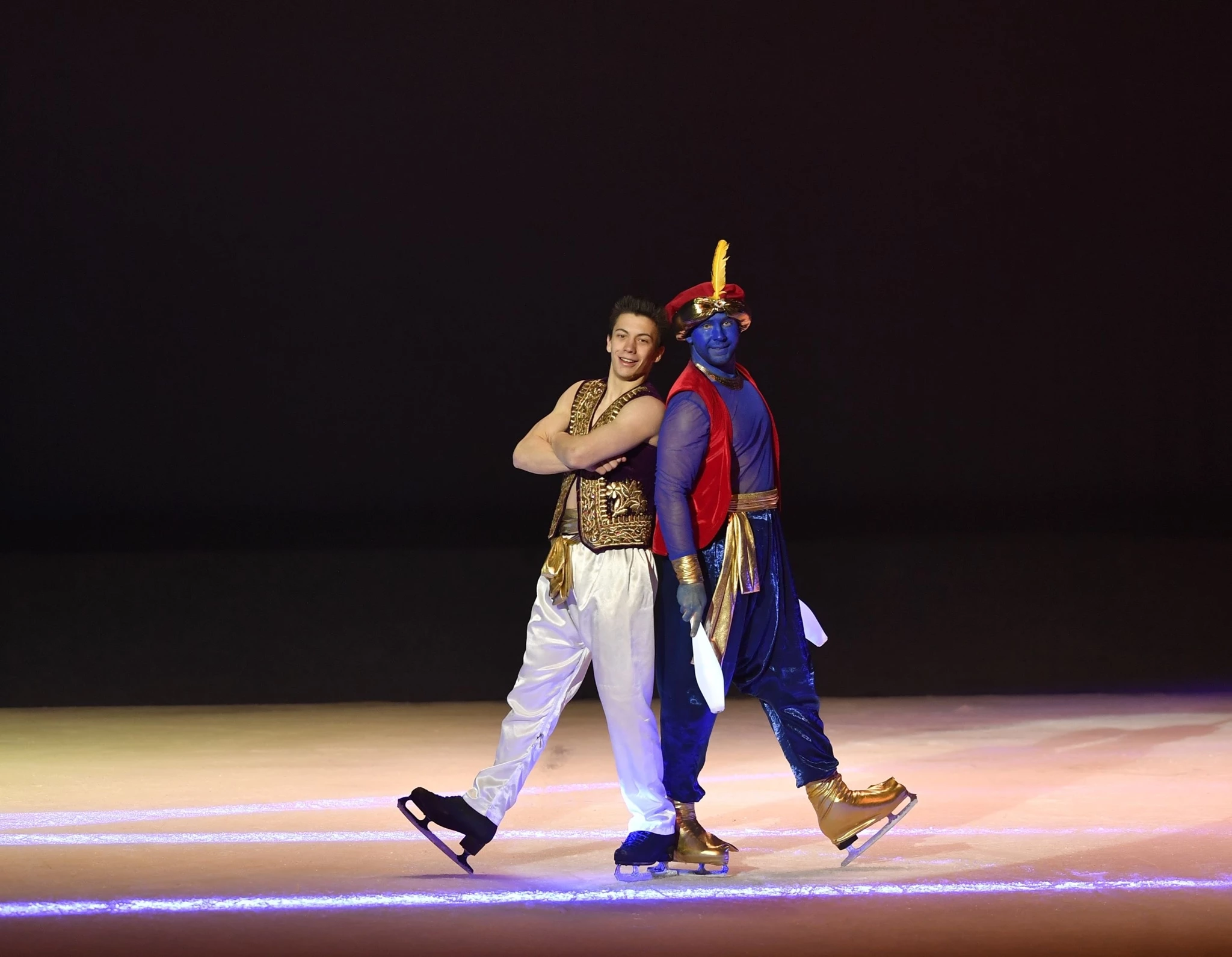 Aladdin on ice