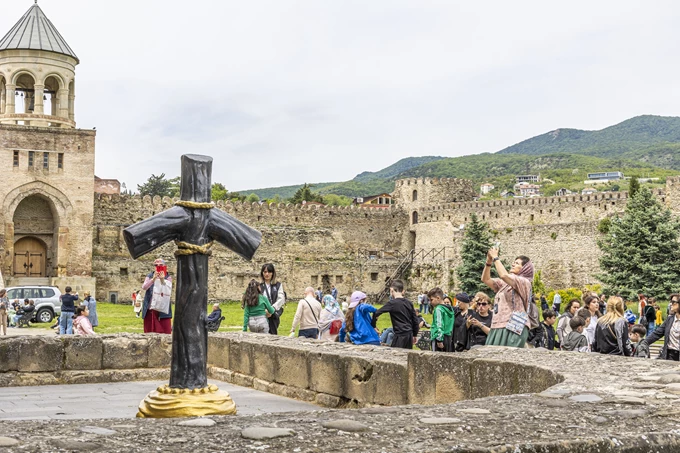 Mtskheta Γεωργία Παλιά Πόλη Ταξίδι