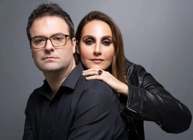 Η Αναστασία Έδεν και ο Άρης Βλάχος