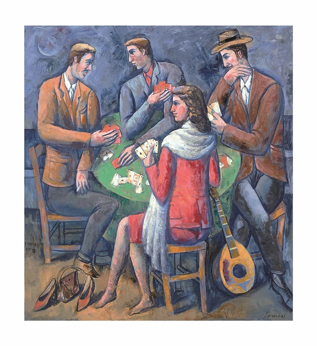 Παύλος Σάμιος Ζωή στην τέχνη