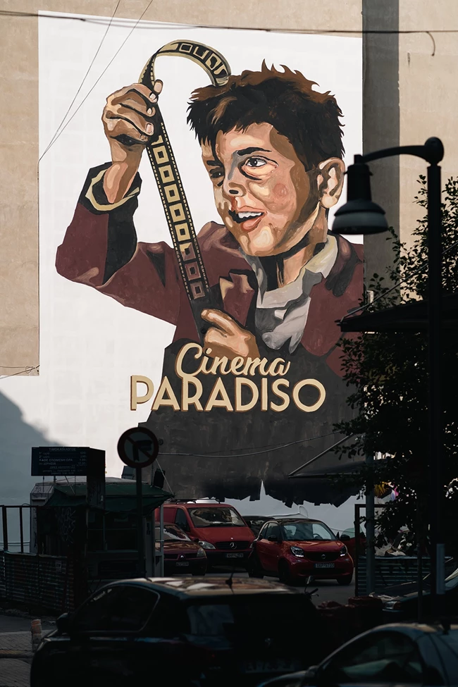 mural cinema paradiso