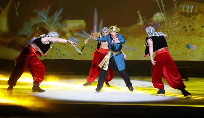 Aladdin on ice, 2024-25