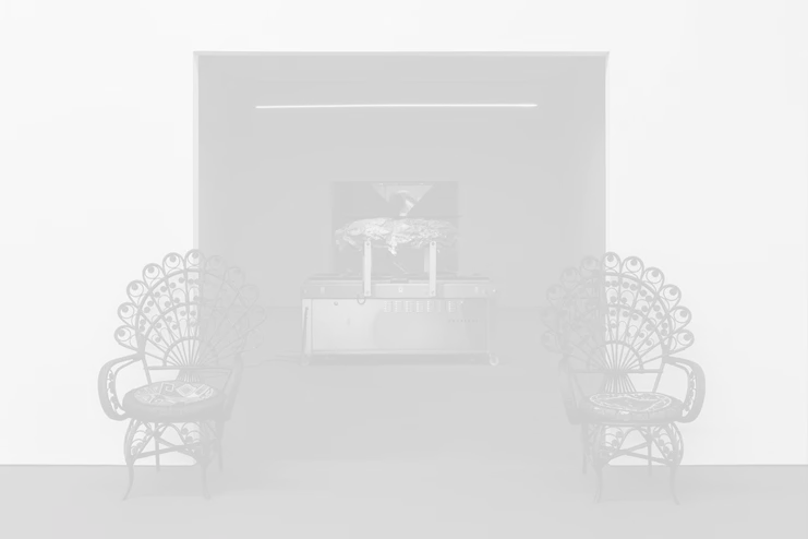 Άποψη εγκατάστασης: Δανάη Ανεσιάδου, &quot;D-Possessions&quot; στο ΕΜΣΤ | Εθνικό Μουσείο Σύγχρονης Τέχνης, Αθήνα