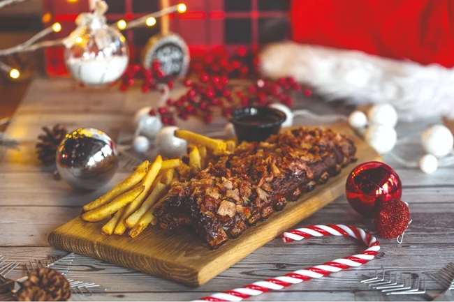 TGI Fridays Bacon Crusted Ribs