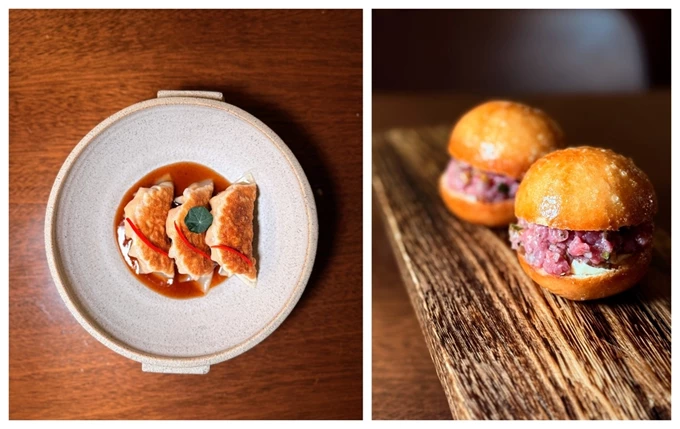 το εστιατόριο Garum του Χρήστου Γλωσσίδη στο Μετς