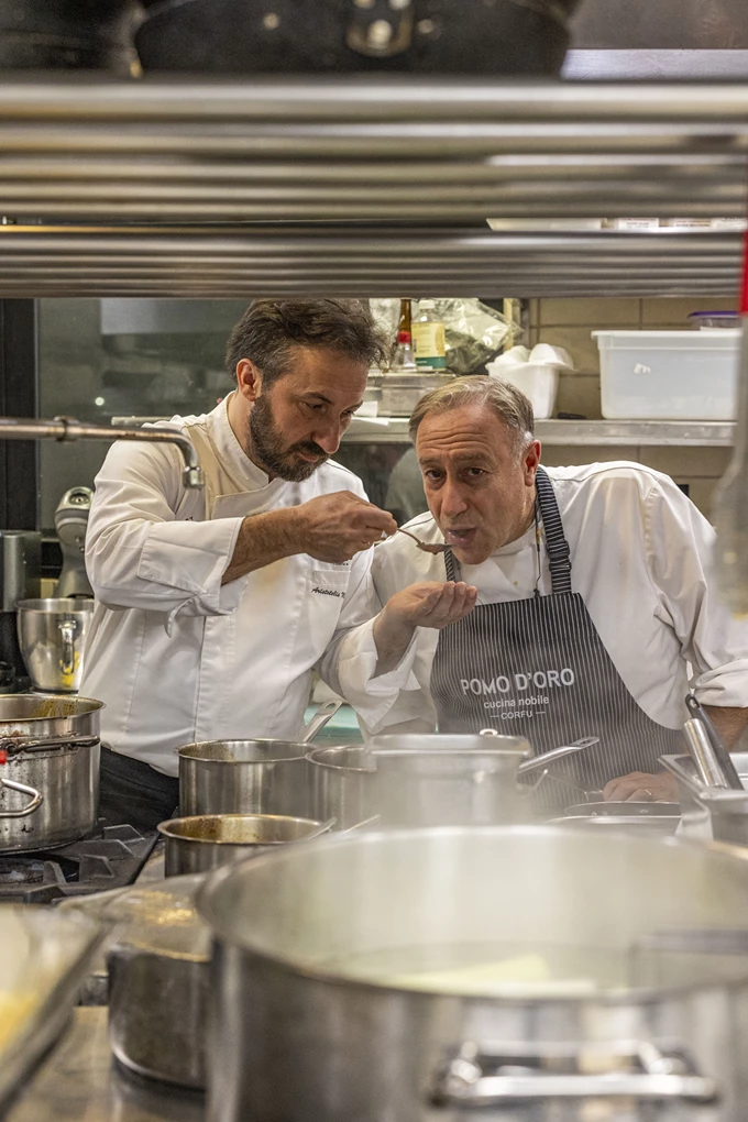 Το εστιατόριο Pomo d’ Oro στο Ark και το Symposio at Ark 2