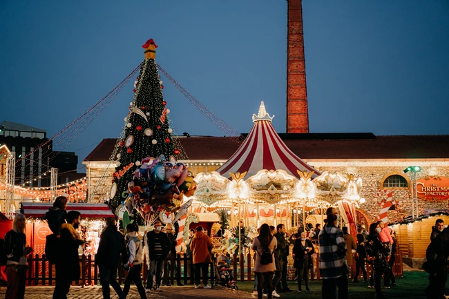 The Christmas Factory Τεχνόπολη