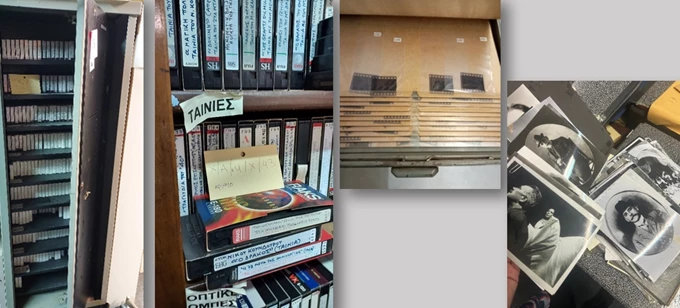 Οπτικοακουστικό υλικό της συλλογής.