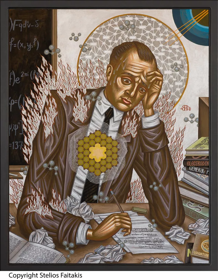 Στέλιος Φαϊτάκης Σε Αγωνία (Βόλφγκανγκ Πάουλι) 2021 125x100