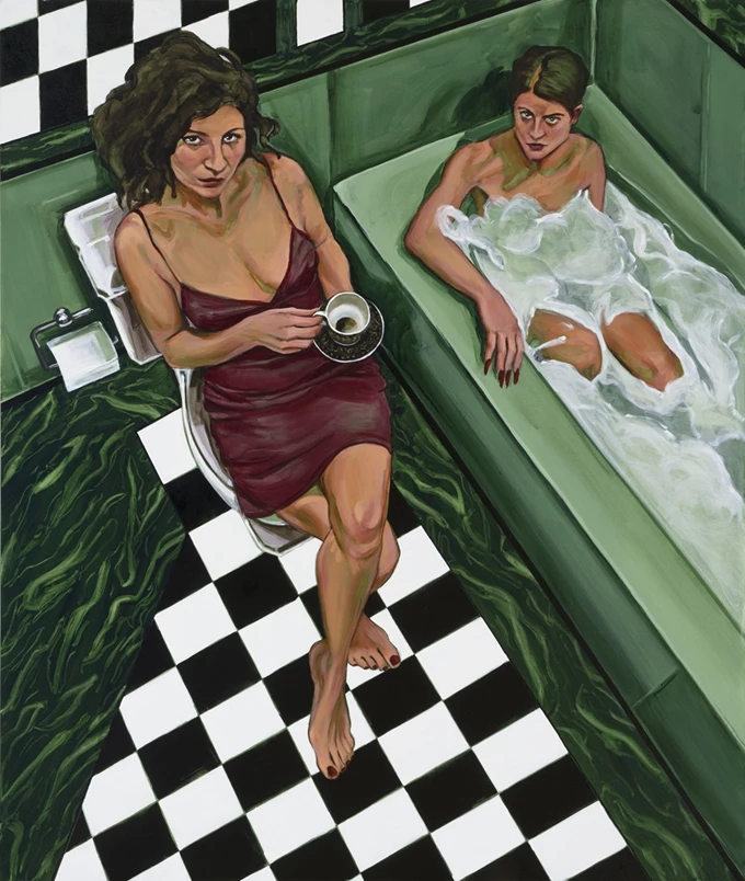 Στέλλα Καπεζάνου Emerald Paintings