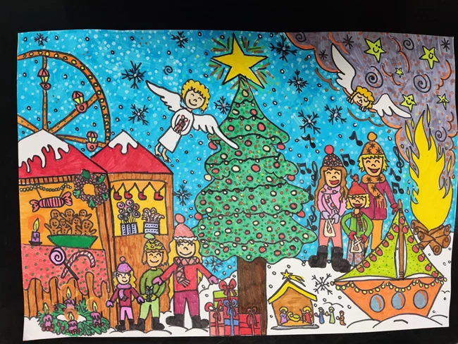 Οι νικητές του διαγωνισμού ζωγραφικής της Πρεσβείας της Ομοσπονδιακής Δημοκρατίας της Γερμανίας