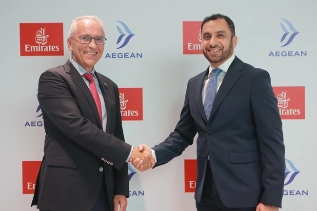 AEGEAN και Emirates