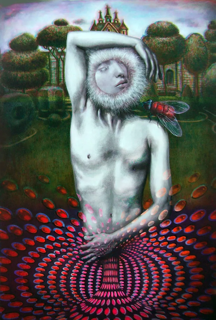 flyer, 80x54cm, acrylic on canvas 2017