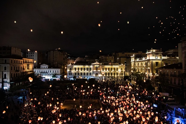 Χριστούγεννα στην Αθήνα 2022 Νύχτα των Ευχών