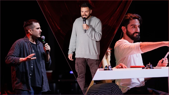 Θανάσης Σαμαράς Μιχάλης Σεβαστέρης Διονύσης Ατζαράκης