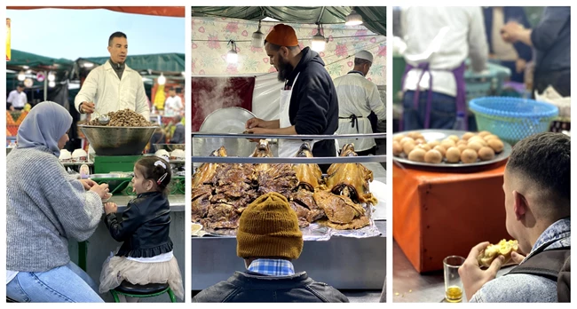 Street food στο Μαρακές