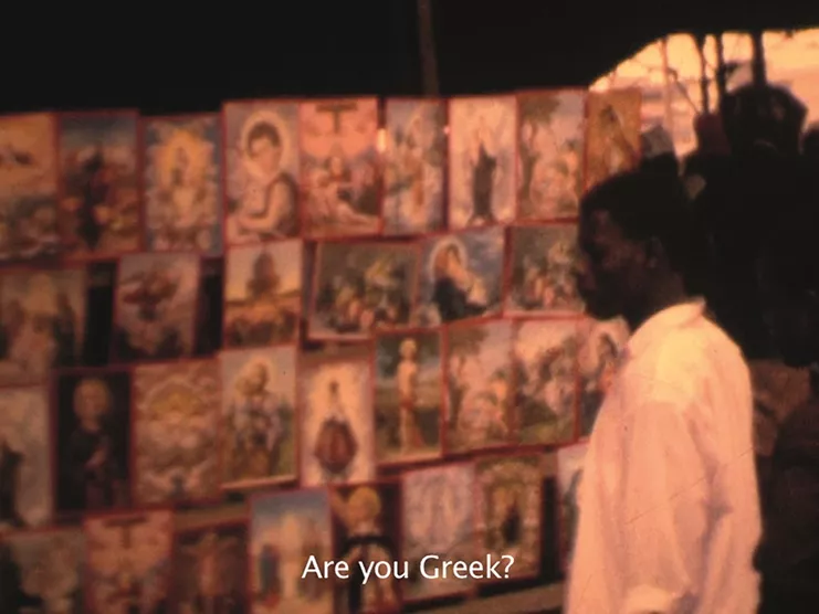 Penny Siopis, &quot;Obscure White Messenger&quot;, 2010. Μονοκάναλο ψηφιακό βίντεο, 15΄ 7΄΄. Συλλογή της καλλιτέχνιδας. Φωτογραφία: Ευγενική παραχώρηση της καλλιτέχνιδας