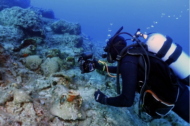 Υποβρύχια αρχαιολογική έρευνα στη θαλάσσια περιοχή της Κάσου