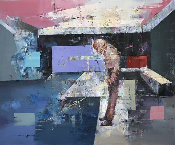Vasilis Soulis, «Jackson Pollock in a collector's house», Artower Agora