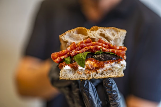 Focacceria Napule σάντουιτς στο Κέντρο