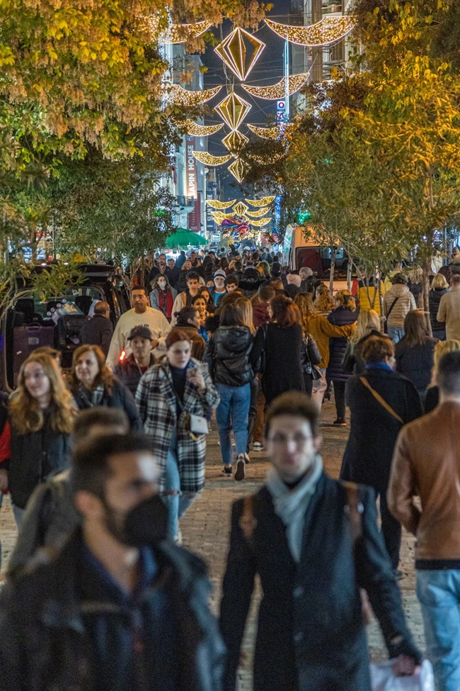 Χριστούγεννα 2022 πλατεία Συντάγματος
