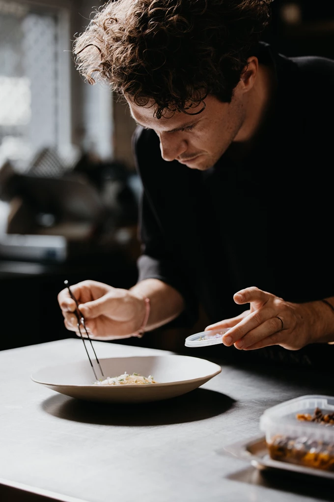 Ο σεφ Dominik Hartmann