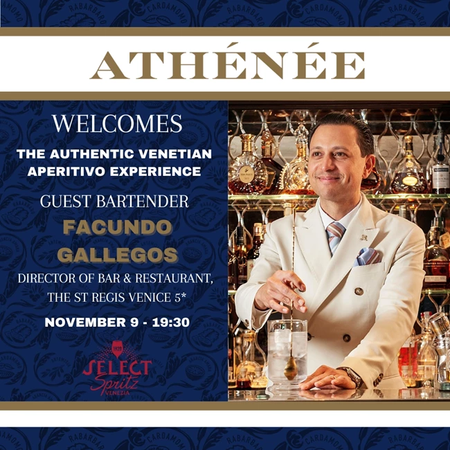 Facundo Gallegos x Athenee by Select Aperitivo
