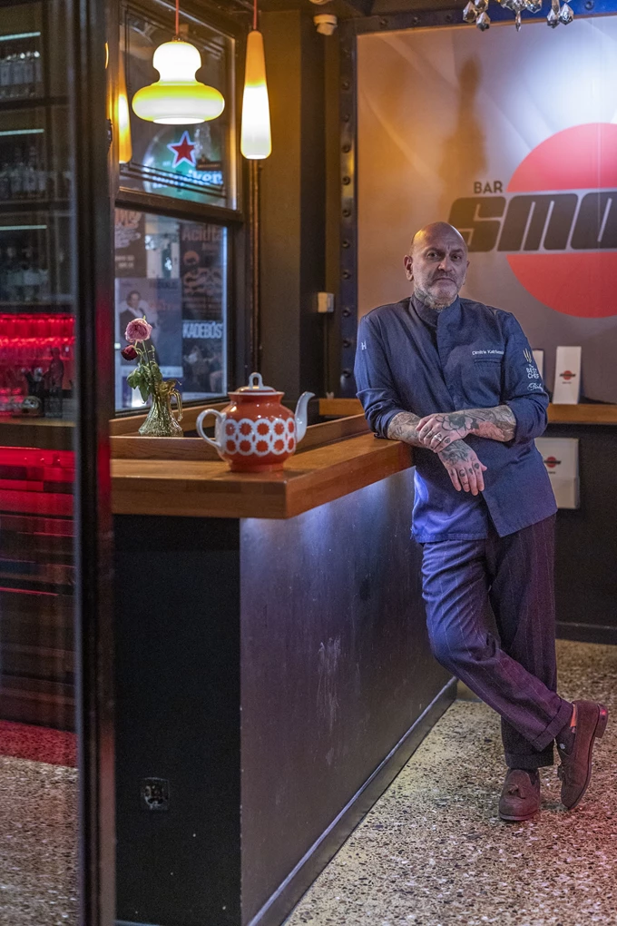 Το εστιατόριο Smoku και το Tasting Room by Smoku από τον Δημήτρη Κατριβέση στην Αθήνα 17