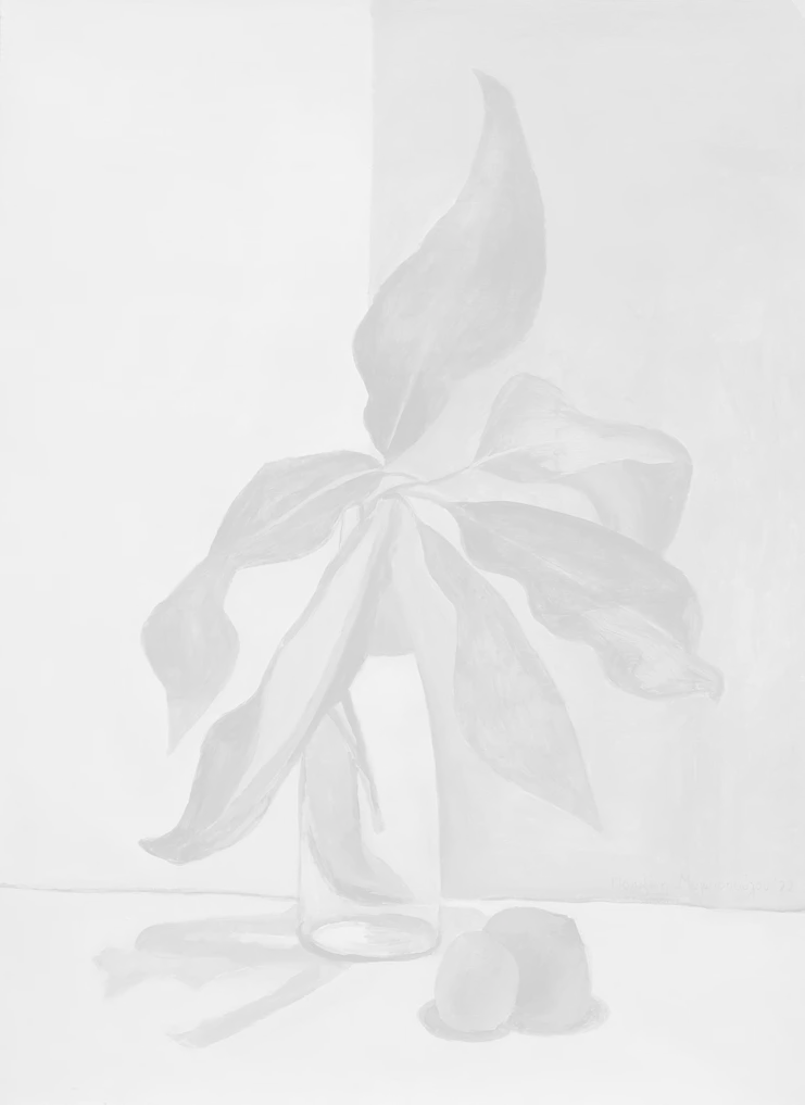 Π. Μυλωνοπούλου, «Φυτό», 2023. Ακρυλικά
