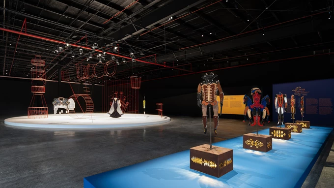 Installation - Photo by Marco Cappelletti, Courtesy of the Diriyah Biennale Foundation