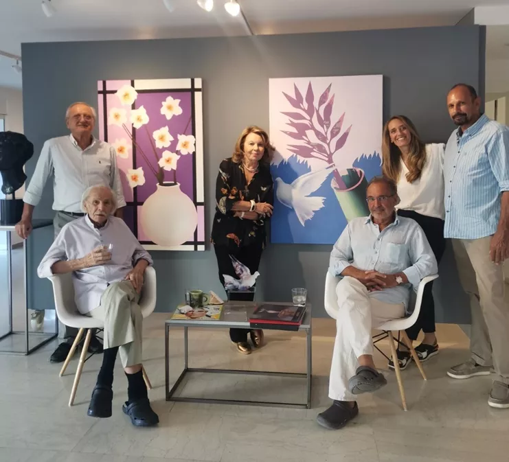 Φάνης Σιαντής, Χρίστος Καράς, Νήτα Παγώνη, Βασιλική Σιαντή, Κωνσταντίνος Καράς, Μάνος Στεφανίδης