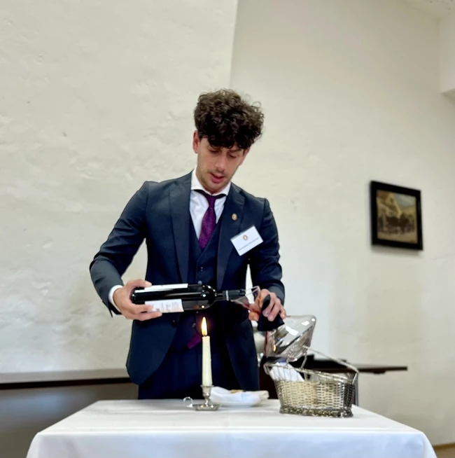 Ο σομελιέ Κωνσταντίνος Κοσμόπουλος 2