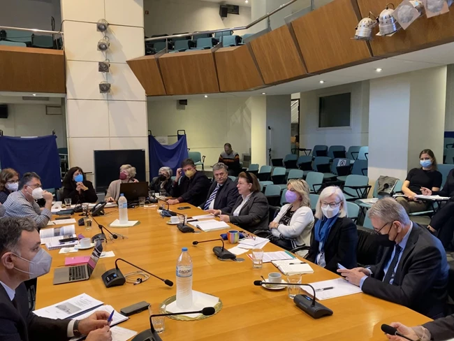 Από τη σύσκεψη στο ΥΠΠΟΑ