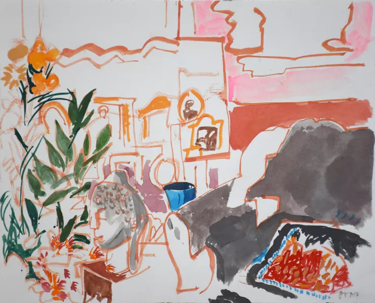 &quot;watercolor&quot;, 2017, 20x25εκ.